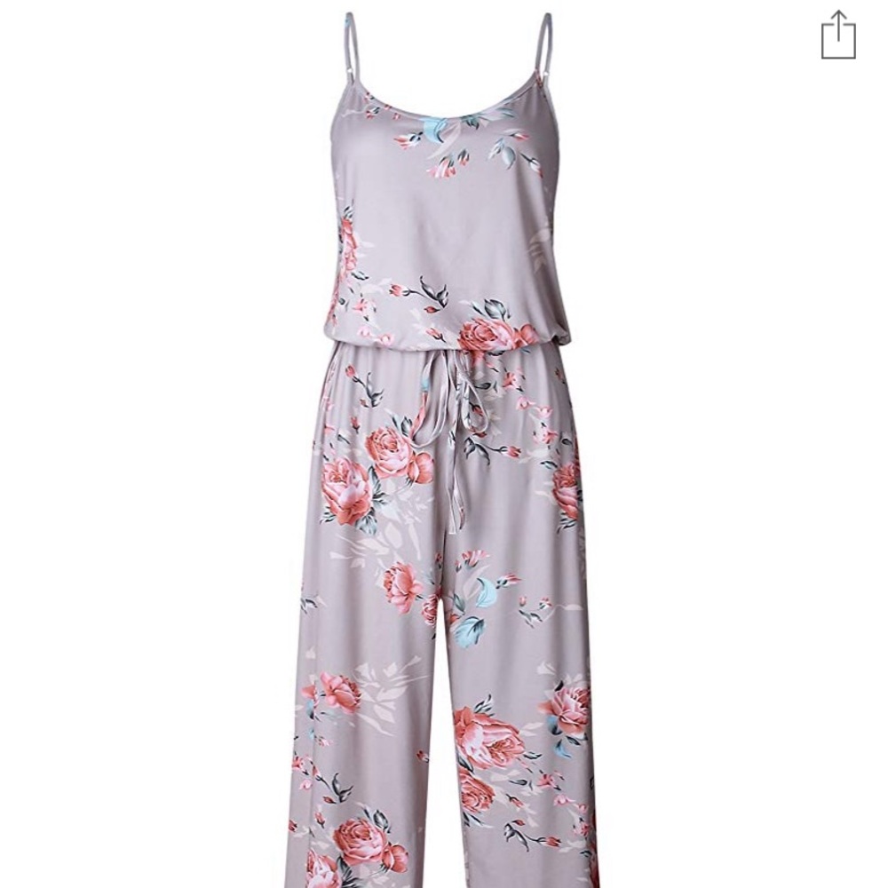 Floral jumpsuit